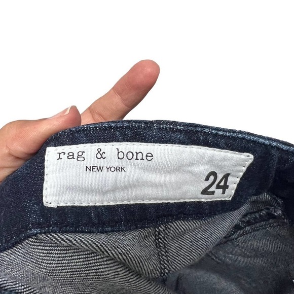 rag & bone Peyton Engineered Bootcut Dark Wash Jeans‎ - Picture 9 of 13